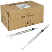 BD Plastipak Tuberkulin Spritze 1ml ohne Kanüle (120 Stk)