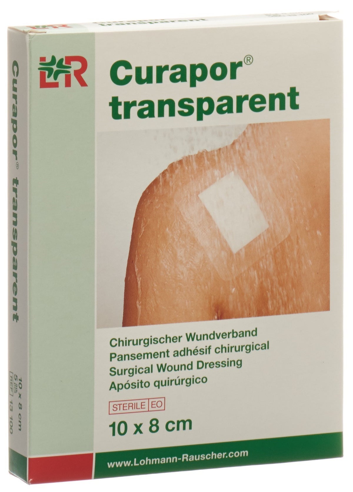 Curapor transparent Wundverband, 8x10cm (5 Stk)