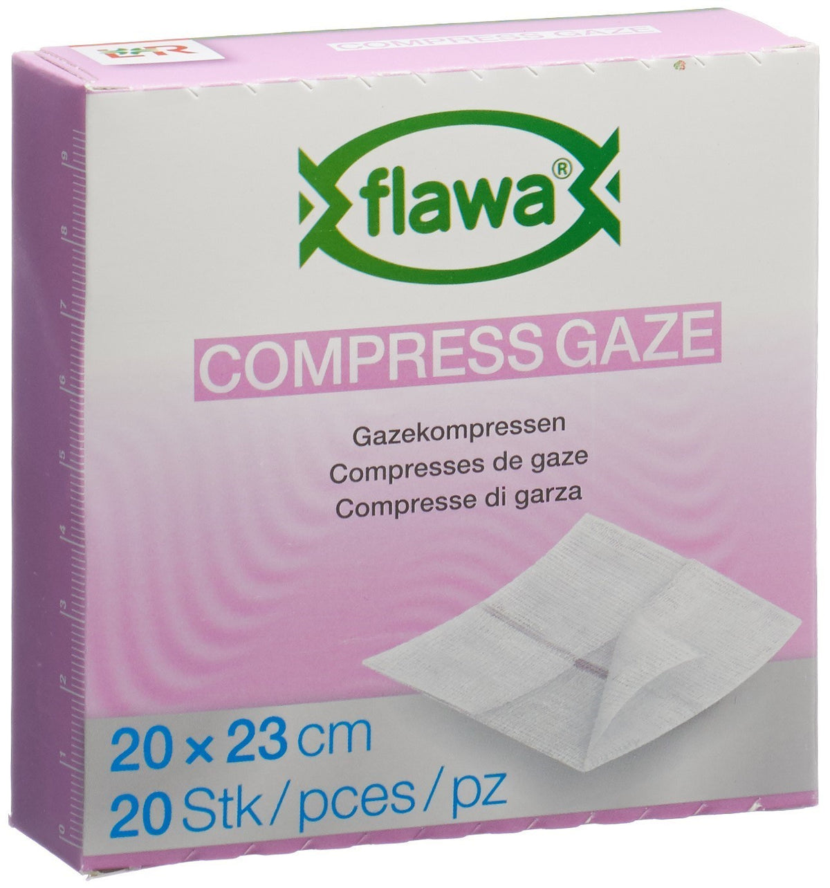 flawa Gazekompressen 20x23cm (20 Stk)
