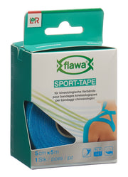flawa SPORT-TAPE 5cmx5m, blau (1 Stk)
