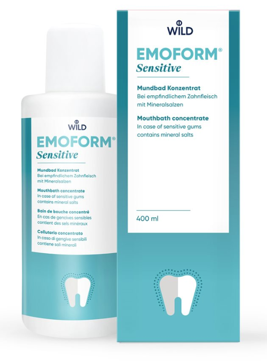 EMOFORM Sensitive Mundspülung Konzentrat (500ml)