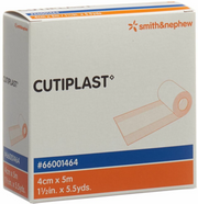 CUTIPLAST Meterware Vliesstoffverband, 4cmx5m, weiss (1 Stk)