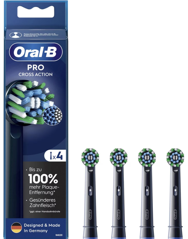 Oral-B Aufsteckbürsten CrossAction (4 Stk)
