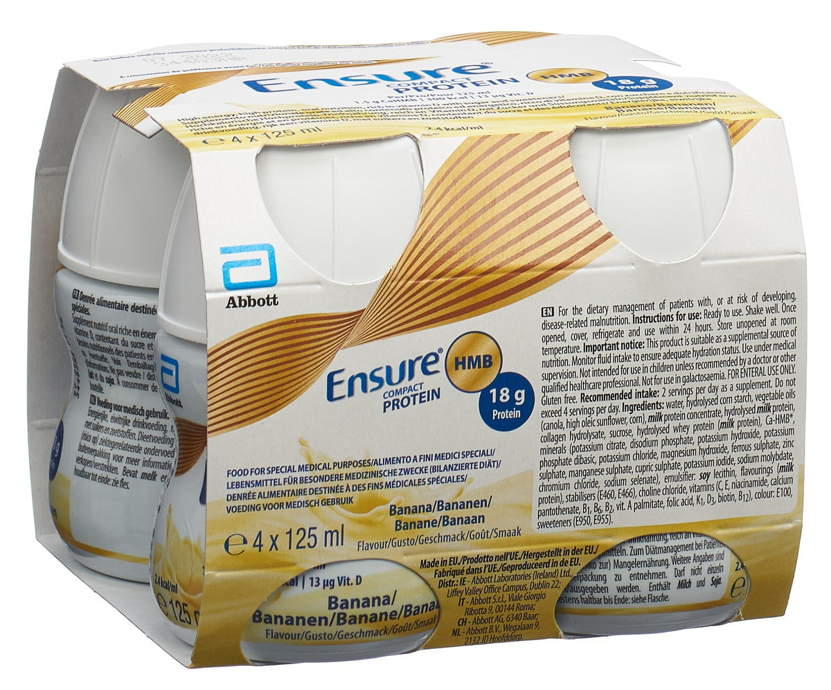 Ensure COMPACT 2.4 Kcal/ml Drink Banane (4x125ml)