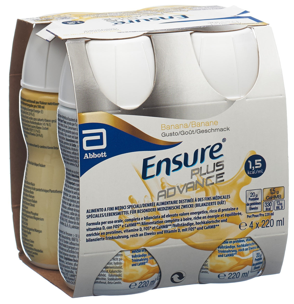 Ensure PLUS ADVANCE Banane (4x220ml)