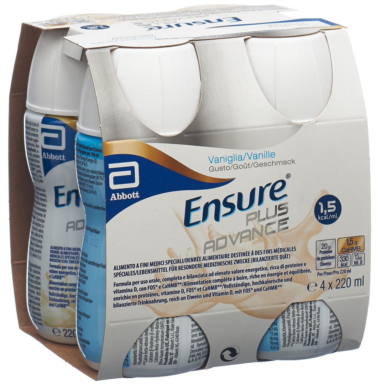 Ensure PLUS ADVANCE Vanille (4x220ml)