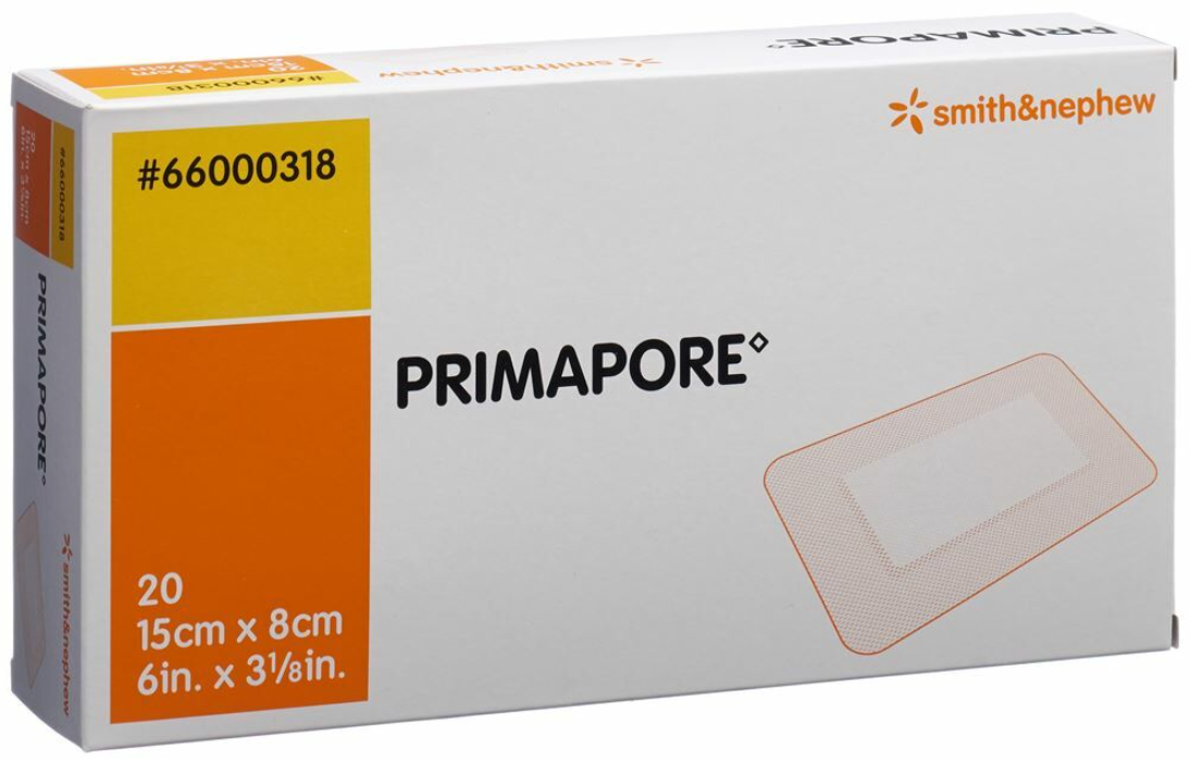PRIMAPORE Wundverband 15x8cm steril (20 Stk)