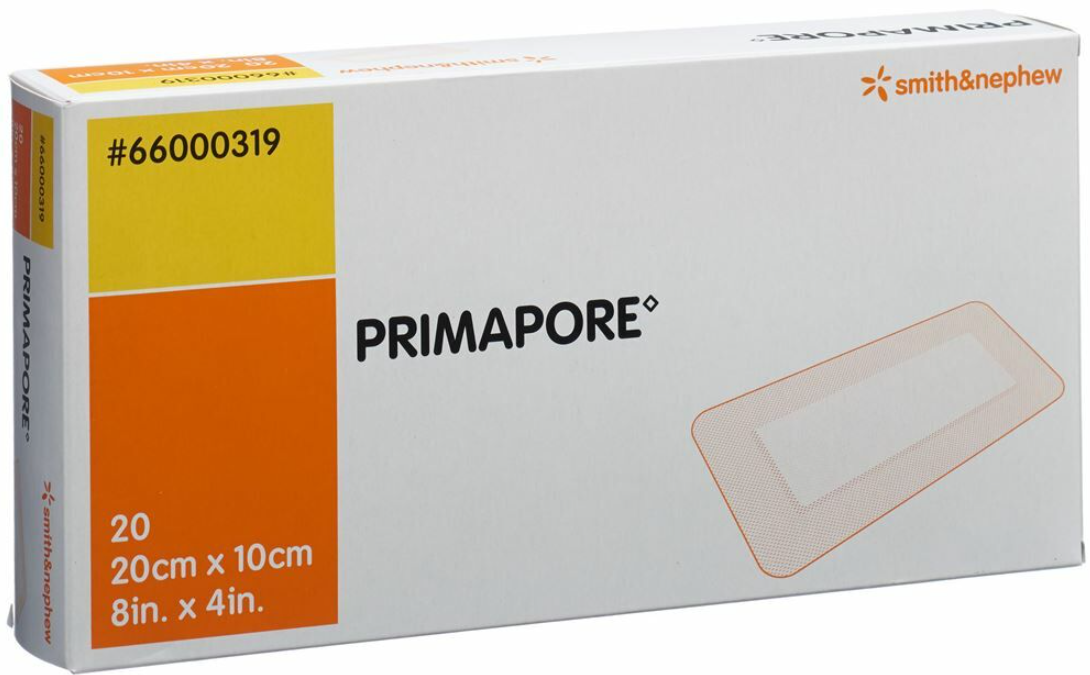PRIMAPORE Wundverband 20x10cm steril (20 Stk)