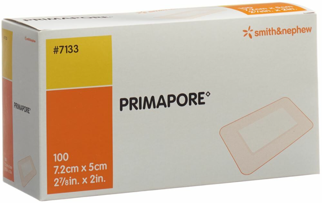 PRIMAPORE Wundverband 7.2x5cm steril (100 Stk)