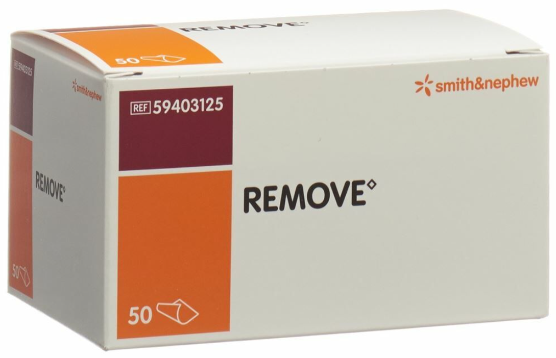 REMOVE Klebentfernungstücher Box (50 Stk)