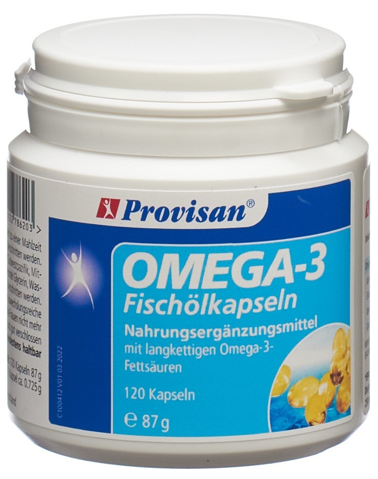 Provisan Omega 3 Fischöl Kapseln (120 Stk)