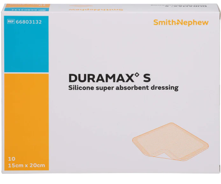 DURAMAX S Silikon-Superabsorber, 15x20cm (10 Stk)
