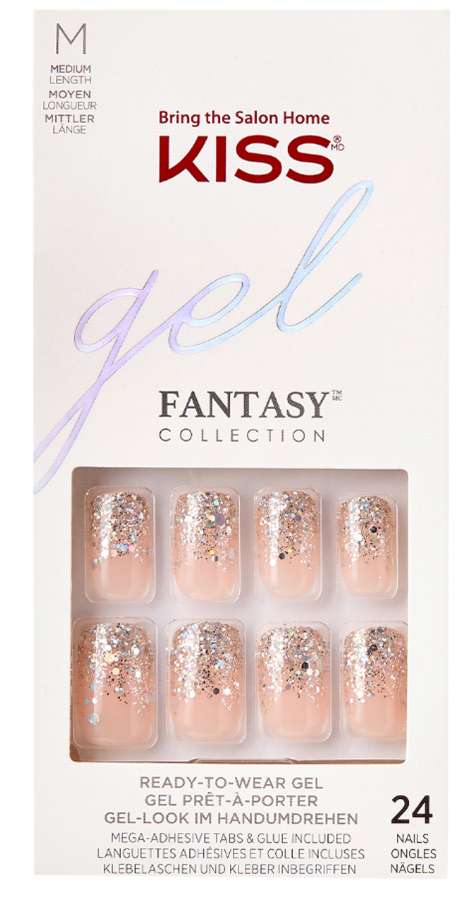 KISS Gel Fantasy Nails - Fanciful (1 Stk)