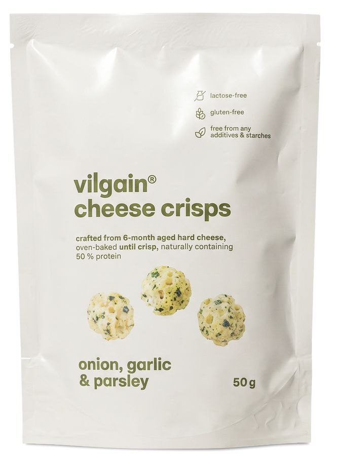 Vilgain Käseflips Zwiebel, Knoblauch und Petersilie