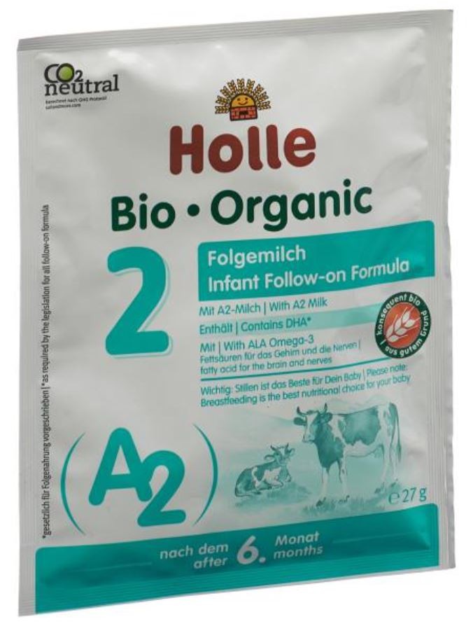 Holle Bio-Folgemilch 2 Probe (15 x 27g)