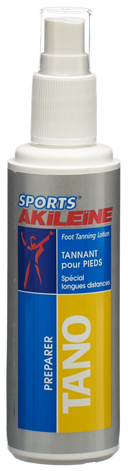 SPORTS AKILEINE TANO gerbende Lotion Füsse (100ml)