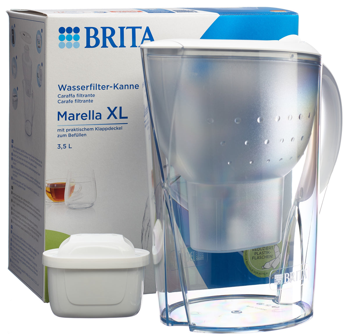 BRITA Wasserfilter Marella XL inkl. 1 Maxtra Pro All-in-1 (1 Stk)