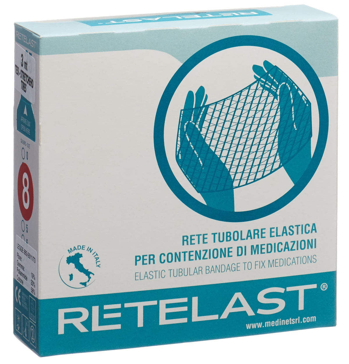 retelast Netzverband No. 8, 3m (1 Stk)