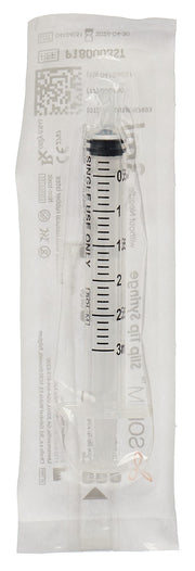 SOL-M Einwegspritze 3ml, SlipTip Box (100 Stk)