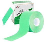 Nasara Kinesio Tape 5cm x 5m, grün (1 Stk)