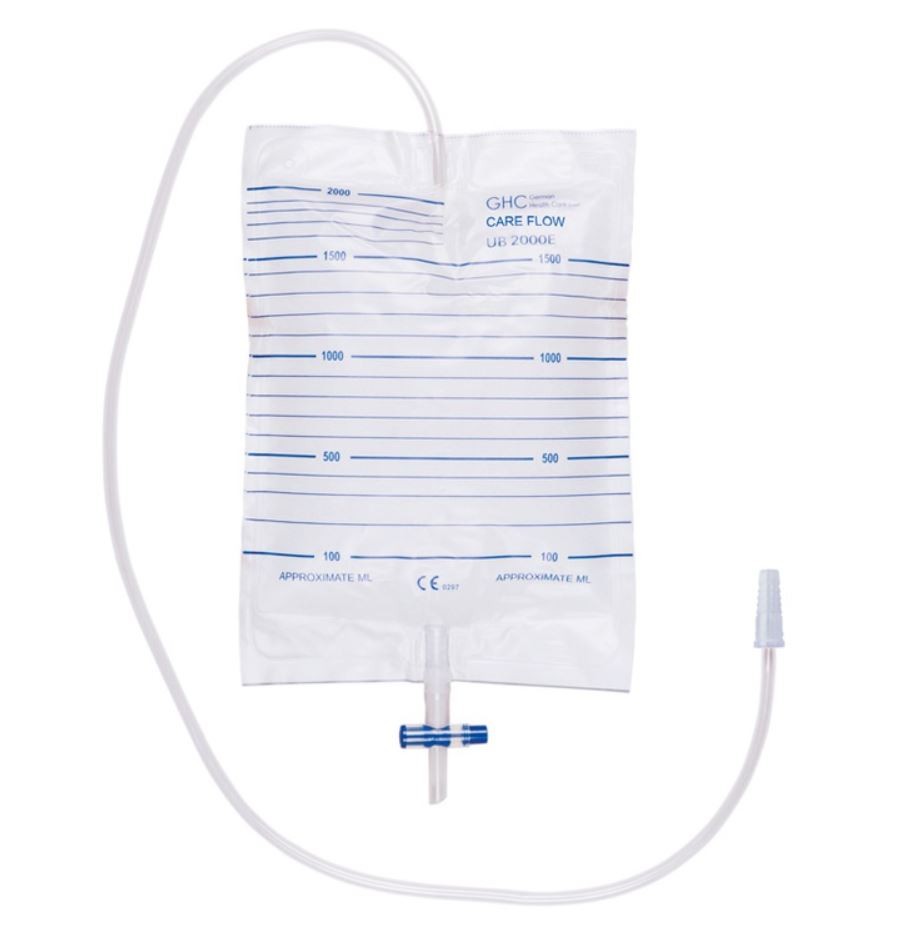 GHC Beinbeutel Careflow 2 Liter, 90cm, unsteril (10 Stk)