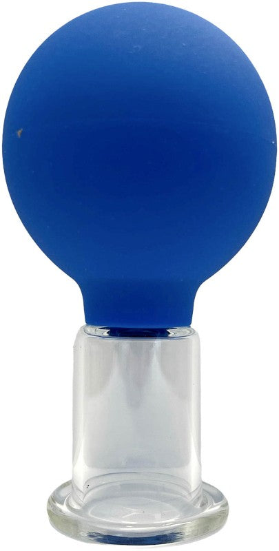 Nine Needles Schröpfglas mit Ball, blau, Ø 5.5cm (1 Stk)