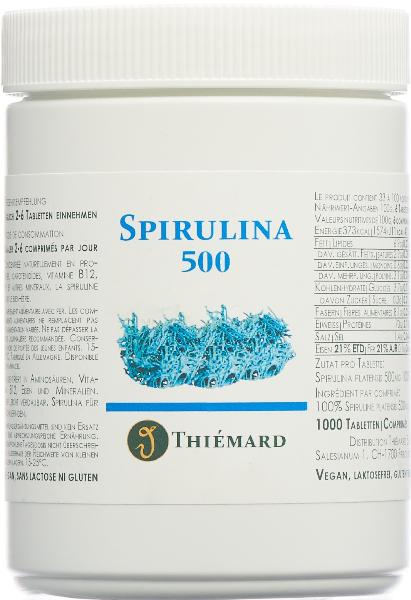 Thiemard Spirulina Tablets 500 mg (1000 pcs)