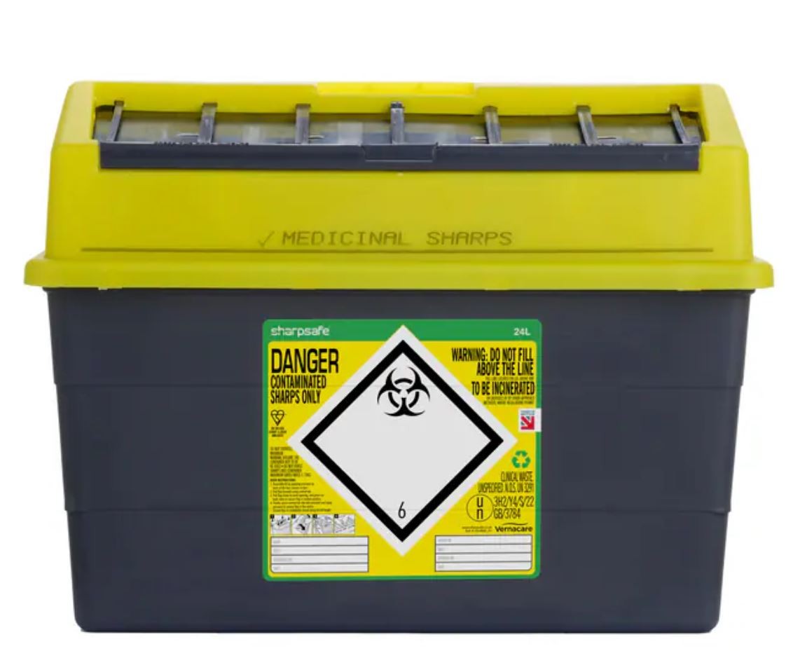 Sharpsafe Entsorgungsbox 24 Liter, 5th Generation (1 Stk)