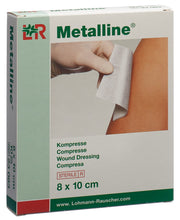Metalline Kompressen 8x10cm steril (10 Stk)