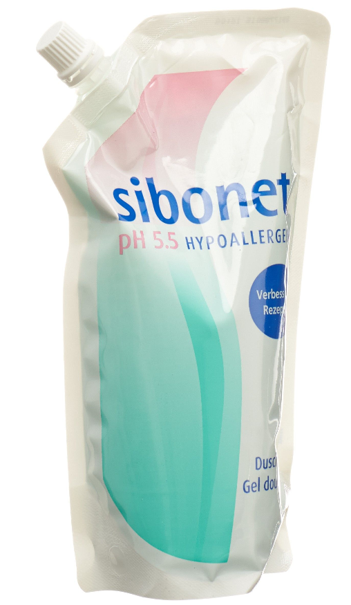 Sibonet - Dusch refill hypoallergen (500ml)