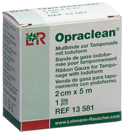 Opraclean Mullbinde Tamponade Jodoform 2cmx5m (1 Stk)