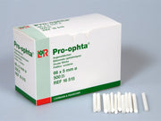 Pro-ophta Augenstäbchen weiss steril (20x20 Stk)