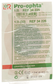 Pro-ophta D Augenverband lichtdicht hautfarbig (1 Stk)