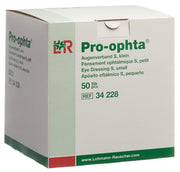 Pro-ophta S Augenverband S durchsichtig (50 Stk)