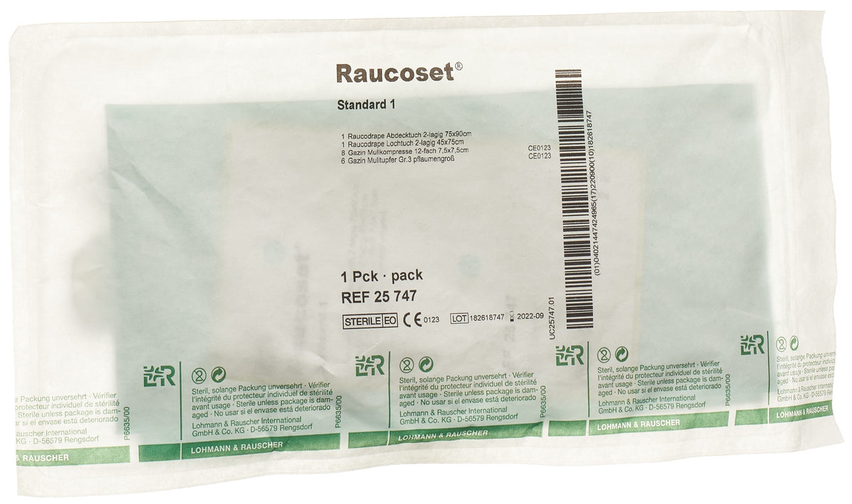 Raucoset Verband-Set Standard I steril (1 Stk)