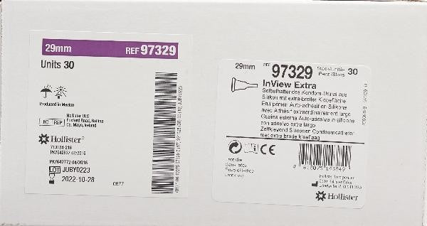Hollister InView Kondom Urinal 29mm Extra (30 Stk)