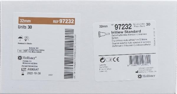 Hollister InView Kondom Urinal 29mm Standard (30 Stk)