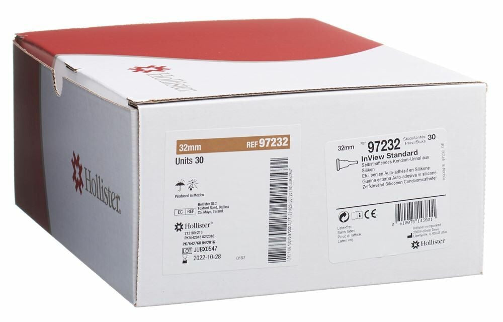Hollister InView Kondom Urinal 32mm Standard (30 Stk)