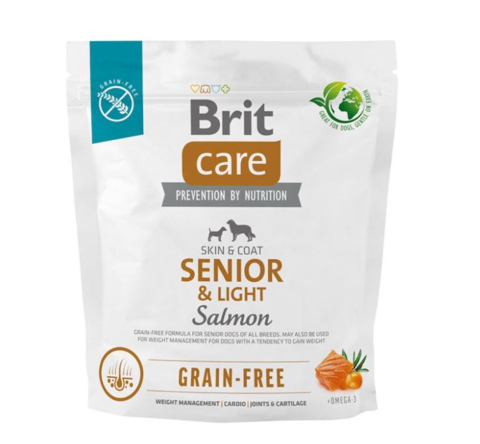 Brit Care Can Senior & Light Grain Free - Lachs (1kg)