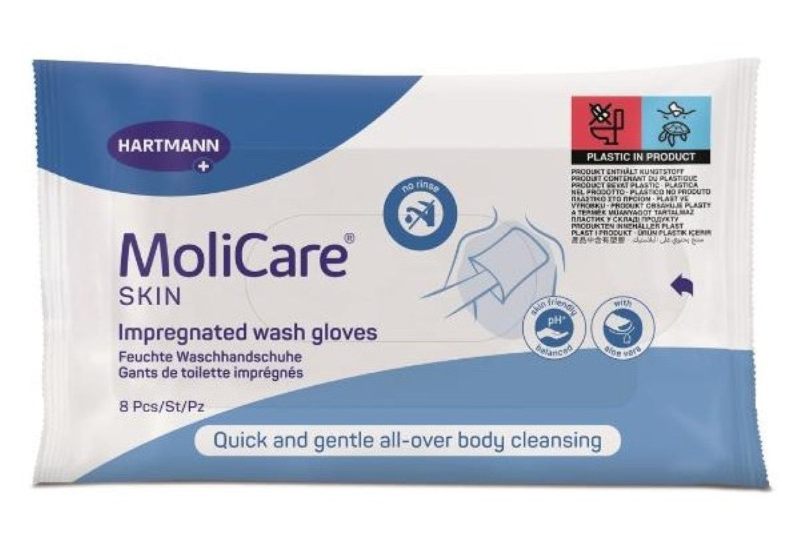 MoliCare Skin Waschhandschuhe (8 Stk)