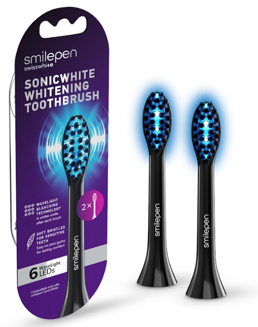 Smilepen SonicWhite 6 LED Ersatzbürstenköpfe (2 Stk)