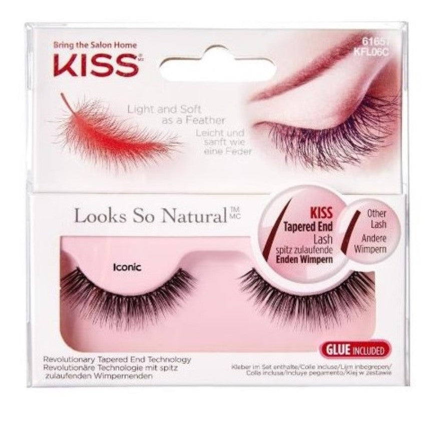 Kiss Look So Natural Lashes Iconic (1 Stk)