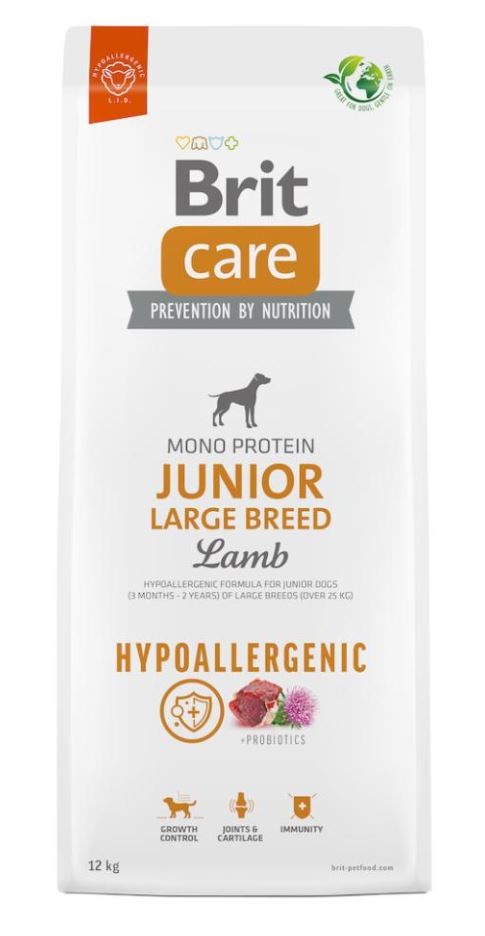 Brit Care Can Junior Large Breed Hypoallergenic - Lamm (12kg)