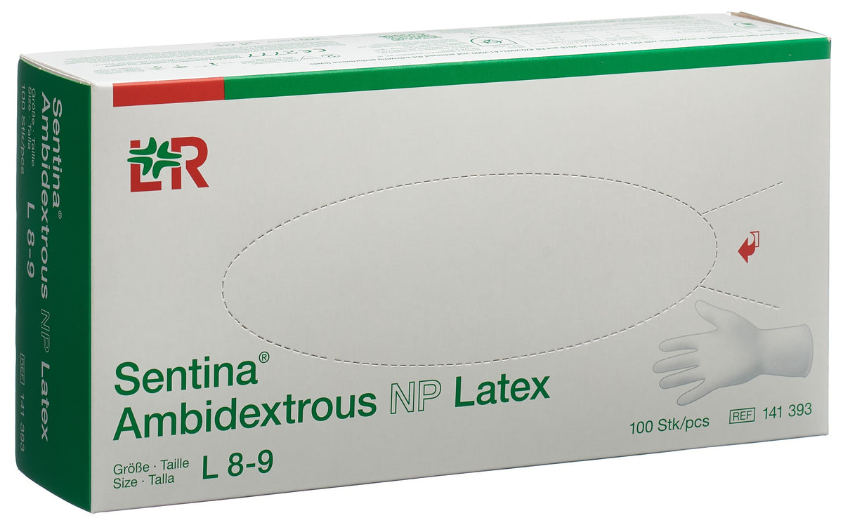 Sentina Handschuhe L Latex (100 Stk)