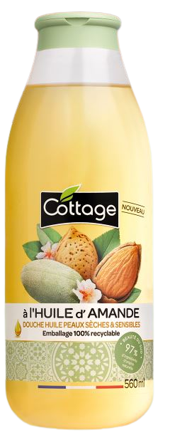 Cottage Duschöl Mandel (560ml)