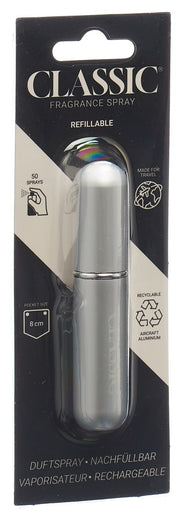 CLASSIC Duftspray nachfüllbar silber (1 Stk)