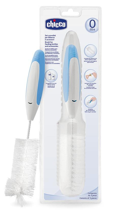 Chicco Flaschenbürste Set 3in1