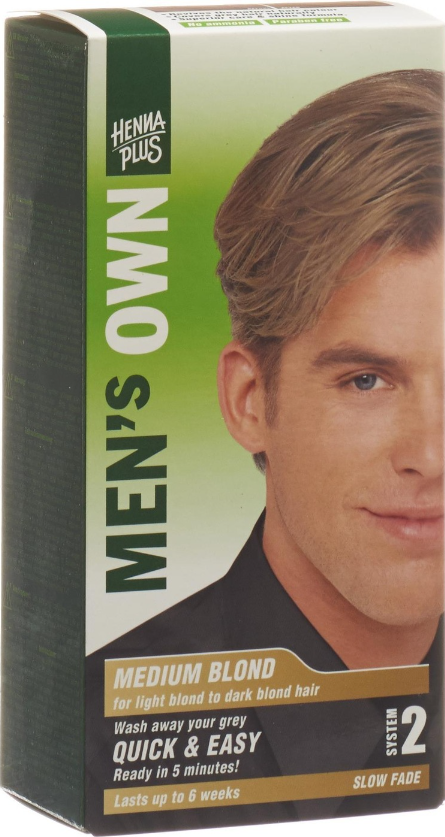 HENNA PLUS Men's Own System 2 Medium Blond (1 Stk)