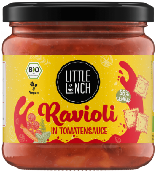LITTLE LUNCH Ravioli in Tomatensauce (350g)