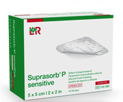 Suprasorb P sensitive border lite 5x5cm (10 Stk)